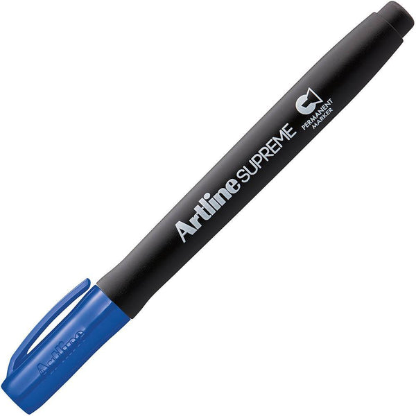 Artline Supreme Permanent Marker Chisel Blue 109103 - SuperOffice