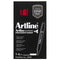 Artline Supreme Permanent Marker Chisel Red Box 12 109102 (Box 12) - SuperOffice