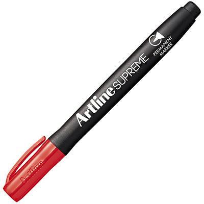 Artline Supreme Permanent Marker Red 107102 - SuperOffice