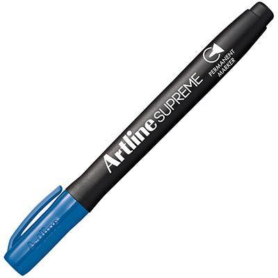 Artline Supreme Permanent Marker Royal Blue Box 12 107123 - SuperOffice