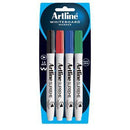 Artline Supreme Whiteboard Marker Assorted Pack 4 105174 - SuperOffice