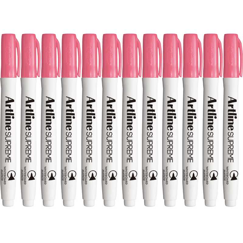 Artline Supreme Whiteboard Marker Pen Pink Box 12 105109 (Box 12) - SuperOffice