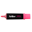 Artline Vivix Highlighters Chisel Tip Liquid Pink Box 10 167009 (Box 10) - SuperOffice