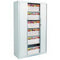 Avery 20263Og/A20126 Tambour Cabinet Package 4 / 6 Levels Oyster Grey 20263OG/A20126 - SuperOffice