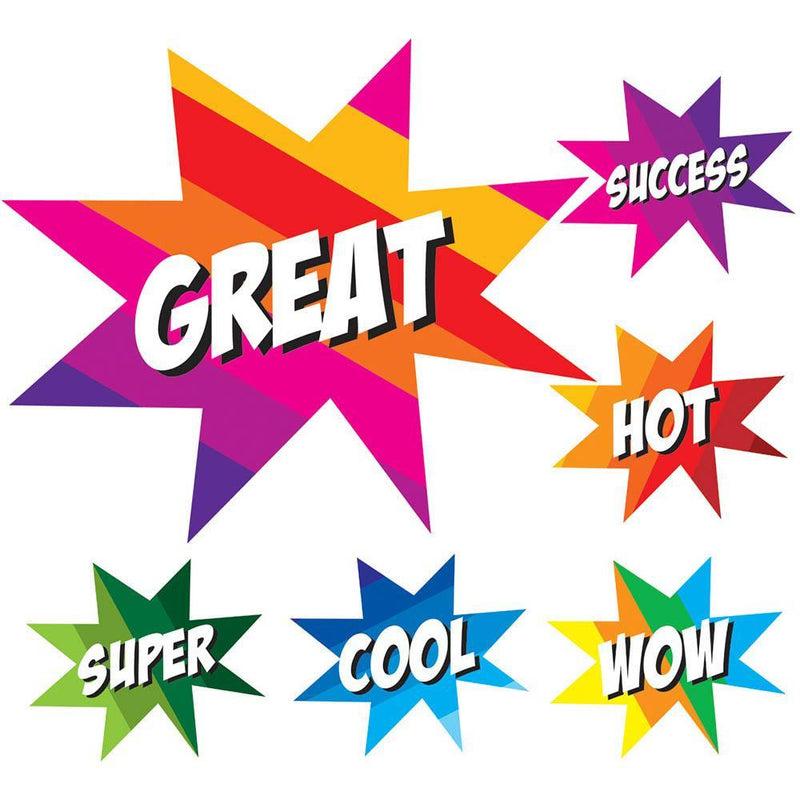 Avery 69606 Merit Stickers Wow Stars Pack 50 69606 - SuperOffice