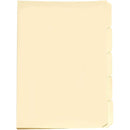 Avery 81556 Manilla Folder Tabbed Foolscap Buff Pack 5 81556 - SuperOffice