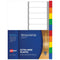 Avery 85670 L7411-10 Divider Extra Wide 10 Tab Multi Colured 85670 - SuperOffice