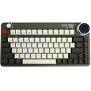 AZIO FOQO Mechanical TKL Keyboard Pro Wireless Hot-Swappable RGB Olive Green Light FQ2103 - SuperOffice