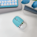 AZIO IM409 IZO Wireless Bluetooth Mouse Mint Daisy Turquoise Blue IM409 - SuperOffice