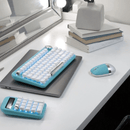 AZIO IM409 IZO Wireless Bluetooth Mouse Mint Daisy Turquoise Blue IM409 - SuperOffice