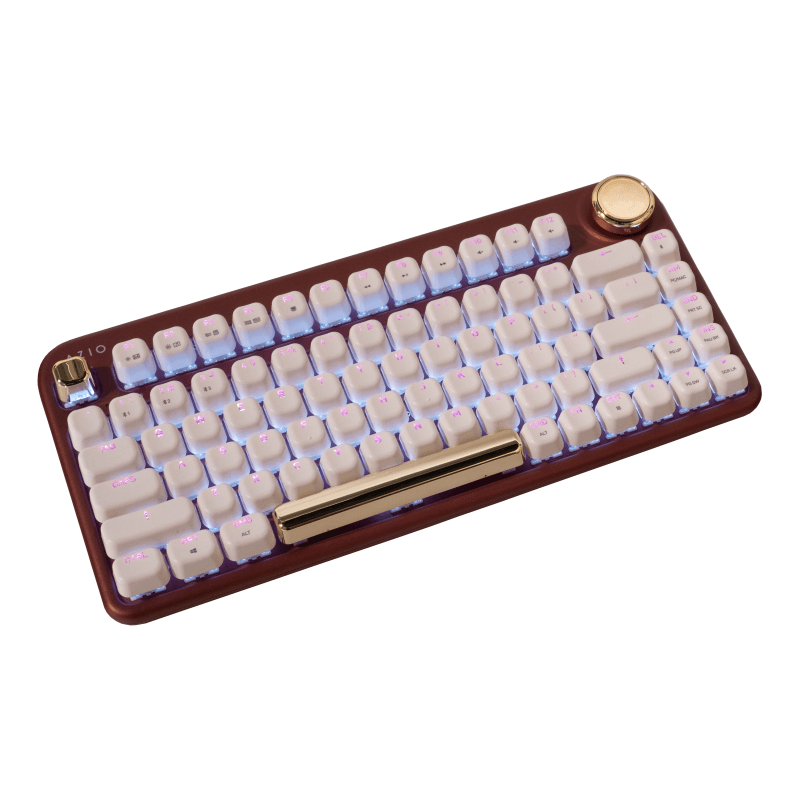 AZIO IZO Mechanical TKL Keyboard Wireless Rose IK106-US - SuperOffice