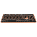 AZIO Retro Artisan Classic Keyboard Wireless Bluetooth Mechanical Keys Backlit MK-RETRO-L-03B-US - SuperOffice