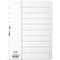 Bantex Manilla Divider 10 Cut Tab A4 White 400116561 - SuperOffice