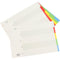 Bantex Pp Index Divider 1-5 Tab Landscape A3 Coloured 100551624 - SuperOffice