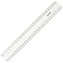 Bantex Ruler Plastic 300Mm Clear 100851743 - SuperOffice