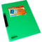Beautone Cool Frost Swing Clip Report Covers A4 Transparent Green 100851852 - SuperOffice