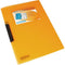 Beautone Cool Frost Swing Clip Report Covers A4 Transparent Orange 100851854 - SuperOffice