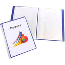 Beautone Display Book Fixed 20 Pocket A4 Blue 37717 - SuperOffice
