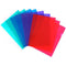 Beautone Letter Files A4 Transparent Assorted Pack 10 100851831 - SuperOffice