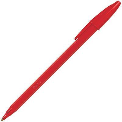 Bic Economy Ballpoint Pens Medium Red Box 12 952014 - SuperOffice