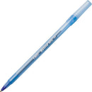 Bic Round Stic Ballpoint Pens Medium Blue Box 12 7202207 - SuperOffice