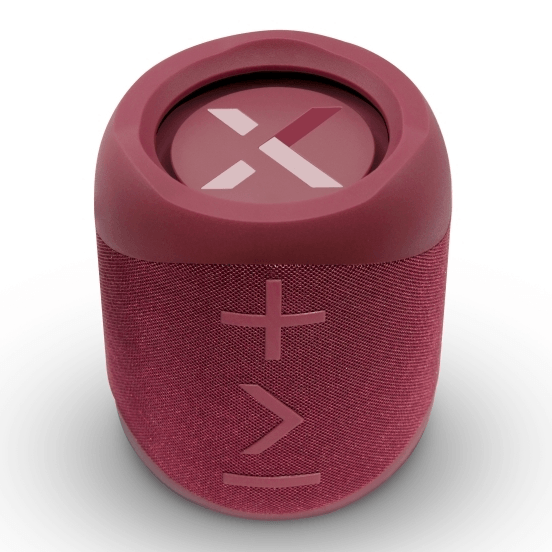 BlueAnt X1i Portable Bluetooth Speaker Compact 14W 10 Hours Play Time Crimson Red X1i-CR - SuperOffice