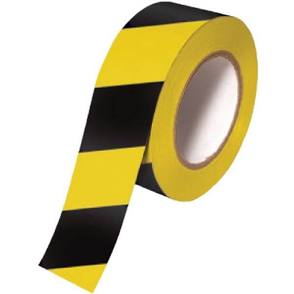 Brady Exterior Vinyl Tapes Black/Yellow 50mm B852412 - SuperOffice