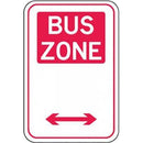 Brady Parking Signs - Bus Zone Metal B852299 - SuperOffice