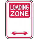 Brady Parking Signs - Loading Zone Reflective Aluminium B850880 - SuperOffice