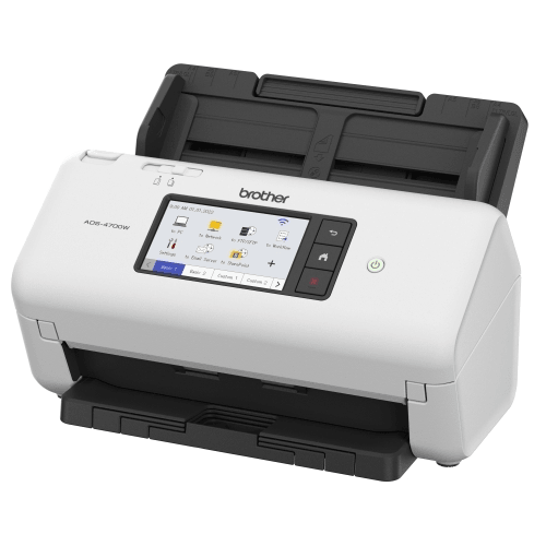 Brother ADS-4700W Wireless Desktop Advanced Document Scanner Touch Screen ADS-4700W - SuperOffice