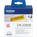 Brother Dk-22606 Continuous Film 62Mm X 15.24M Yellow DK22606 - SuperOffice