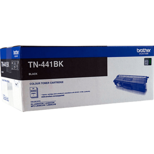 Brother TN-441BK Toner Ink Cartridge Black TN441 Genuine Original TN-441BK - SuperOffice