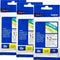 Brother TZE-231 Laminated Labelling Tape 12mm Black On White Cassette 3 Pack TZE231 (3 Pack) - SuperOffice
