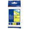 Brother Tze-661 Laminated Labelling Tape 36Mm Black On Yellow TZe661 - SuperOffice