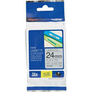 Brother Tze-M951 Labelling Tape 24Mm Black On Silver Matt Tape TZeM951 - SuperOffice