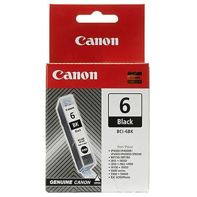 Canon Bci6Bk Ink Cartridge Black BCI6BK - SuperOffice