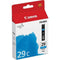 Canon Pgi29 Ink Cartridge Cyan PGI29C - SuperOffice