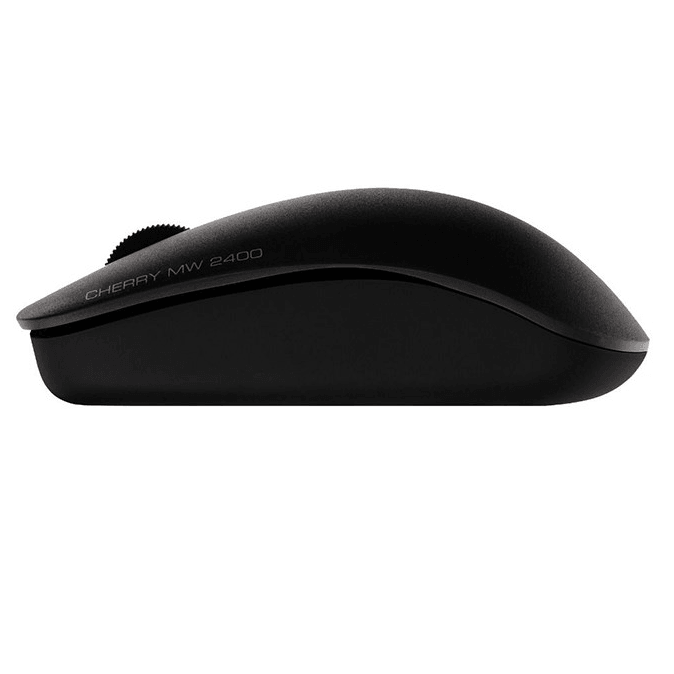 Cherry MW-2400 Nano Optical 3 Button Wireless Computer Mouse Black MW-2400 - SuperOffice