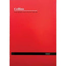 Collins A24 Series Account Book Feint Ruled Stapled 24 Leaf A4 Red 10200 - SuperOffice