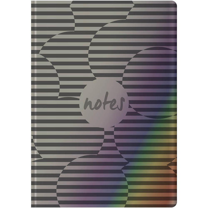 Collins Brilliance Notebook Ruled 192 Page A5 Metallic Silver BR15R.48 - SuperOffice