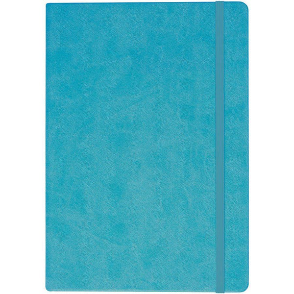 Collins Legacy Notebook Ruled 240 Page Expandable Inner Pocket A5 Light Blue CL53N-06 - SuperOffice