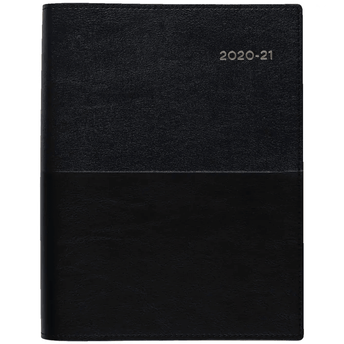 Collins Vanessa 2020-2021 Financial Year FY Diary A5 Day to Page Black FY18520/2021 - SuperOffice