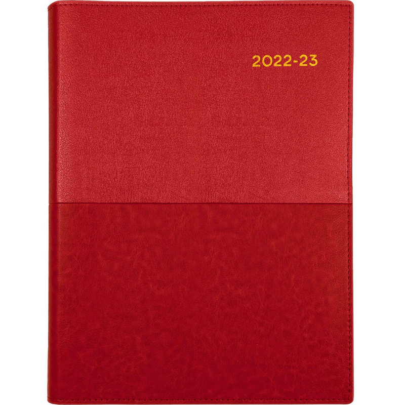 Collins Vanessa A4 Day To Page 2022/2023 Diary Red Financial Year FY145.V15-2223 (RED) - SuperOffice