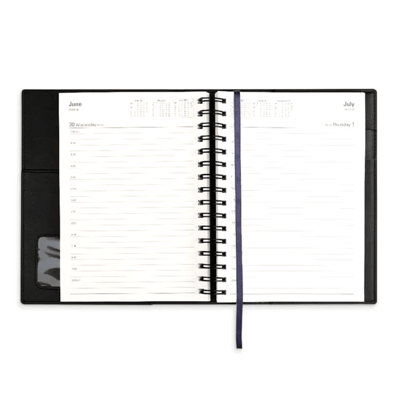 Collins Vanessa A5 Day To Page 2021 Diary Blue 185.V59 (2021) - SuperOffice