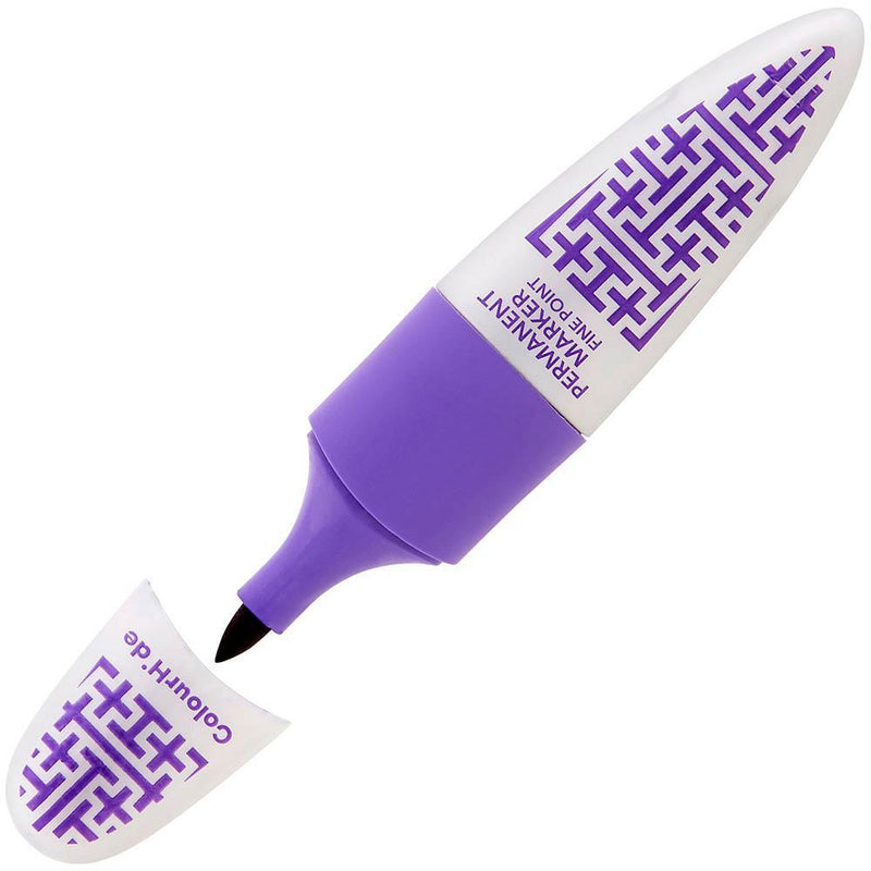 Colourhide Designer Permanent Marker Purple 2980119 - SuperOffice