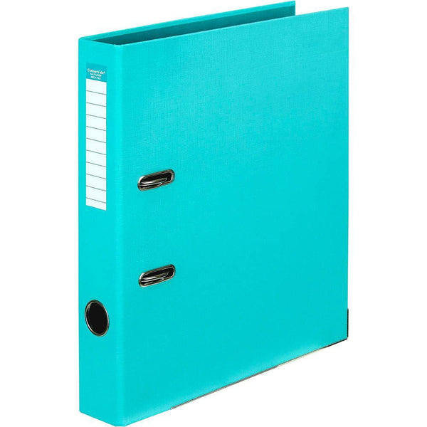 Colourhide Half Lever Arch File Pe A4 Aqua 6801032J - SuperOffice