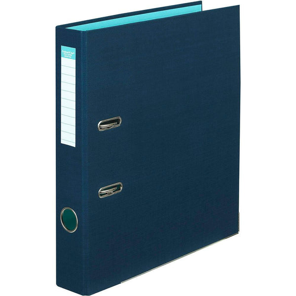 Colourhide Half Lever Arch File Pe A4 Navy 6801027J - SuperOffice