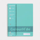 Colourhide Lecture Notebook 140 Page A4 Aqua 1719532J - SuperOffice