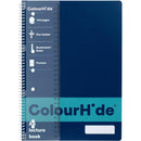 Colourhide Lecture Notebook 140 Page A4 Navy Blue 5 Pack 1719527J (5 Pack) - SuperOffice