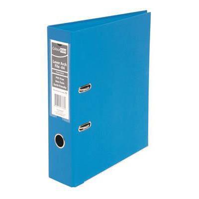 Colourhide Lever Arch File A4 Blue 6802001 - SuperOffice